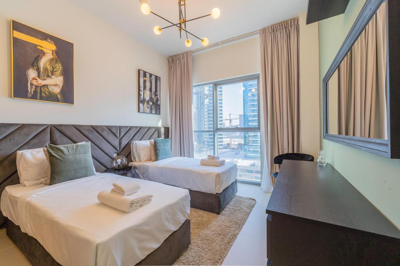 Nouveau Art Deco 3Br With Burj & Canal Views Ντουμπάι Εξωτερικό φωτογραφία